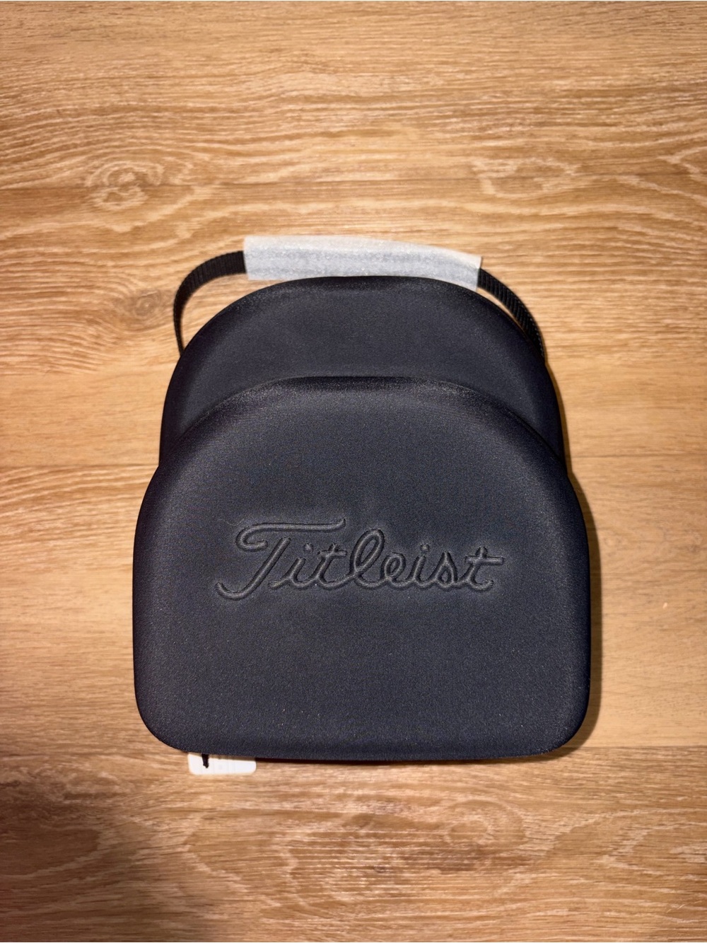 Titleist Headwear Travel Case Black Golf Hat Cap New